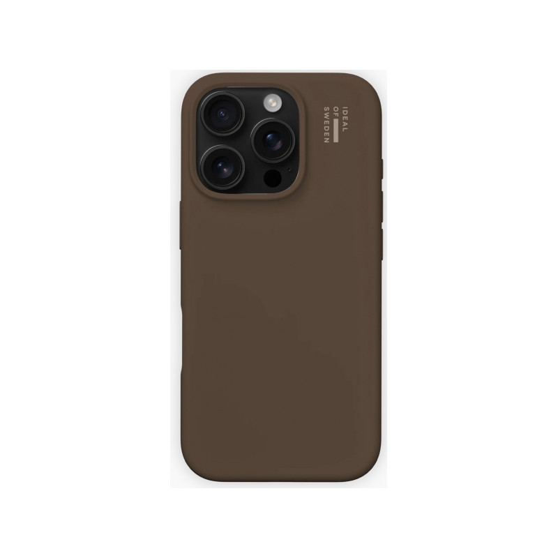 Viedtālruņa aizmugurējais vāciņš Apple iPhone 17 Pro Max Mocha Silicone Mag Brown