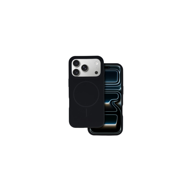 Viedtālruņa aizmugurējais vāciņš Apple iPhone 17 Pro Max Thin Mag Black