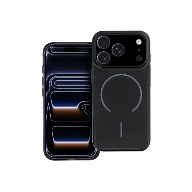 Viedtālruņa aizmugurējais vāciņš Apple iPhone 13 Make 17 Black