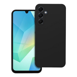 Viedtālruņa aizmugurējais vāciņš Samsung Galaxy A16 Silicone case Black