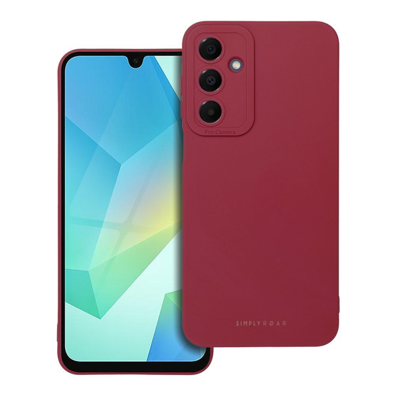 Viedtālruņa aizmugurējais vāciņš Samsung Galaxy A16 Luna Red