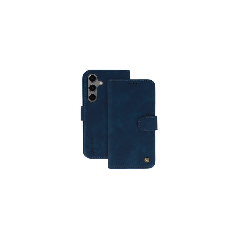 Viedtālruņa atveramais maciņš Samsung Galaxy S26 Plus Wonder Prime Case Blue