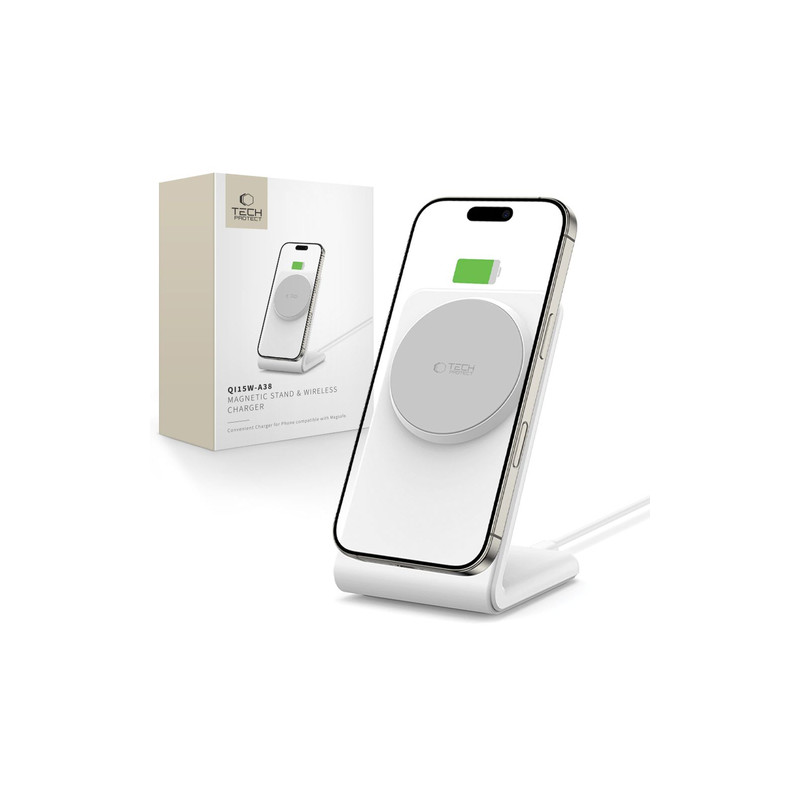 Bezvadu lādētājs MagSafe Wireless Charger QI15W-A38 White