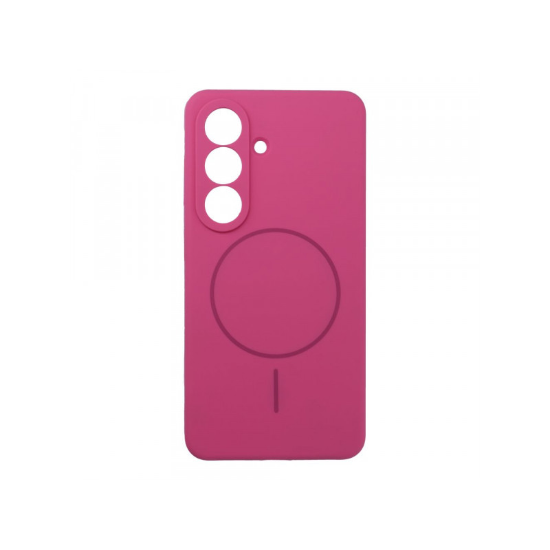 Viedtālruņa aizmugurējais vāciņš Samsung Galaxy S26 Ultra Silicone Case 2mm Mag Dark Pink