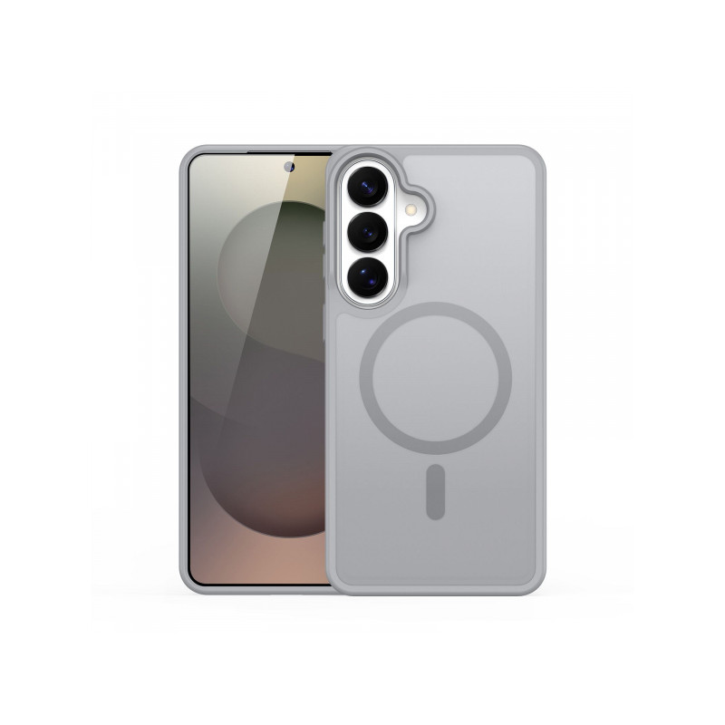 Viedtālruņa aizmugurējais vāciņš Samsung Galaxy S26 Plus Yind MagSafe Grey