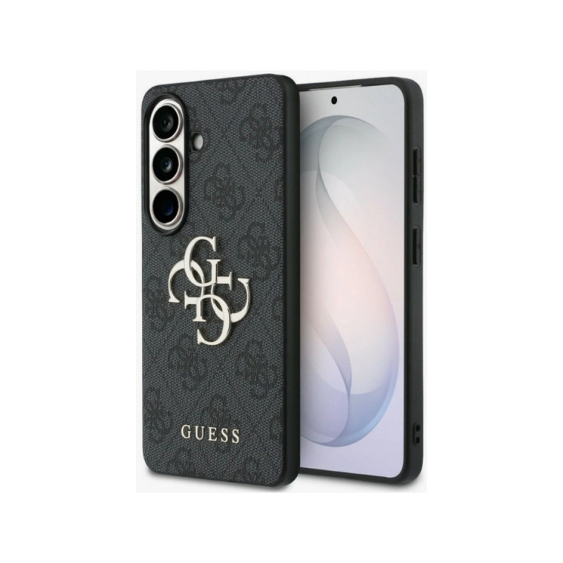 Viedtālruņa aizmugurējais vāciņš Samsung Galaxy S26 Plus Big Metal Logo Black