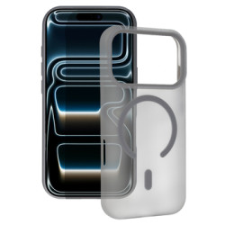 Viedtālruņa aizmugurējais vāciņš Apple iPhone 14 Pro Mist Matte Mag Grey, Transparent