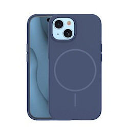 Viedtālruņa aizmugurējais vāciņš Apple iPhone 14 Thin Mag Dark Blue