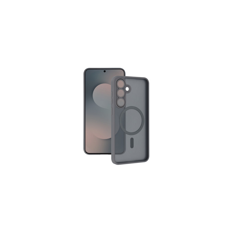 Viedtālruņa aizmugurējais vāciņš Samsung Galaxy S25 FE Matte Mag Cover Grey, Transparent