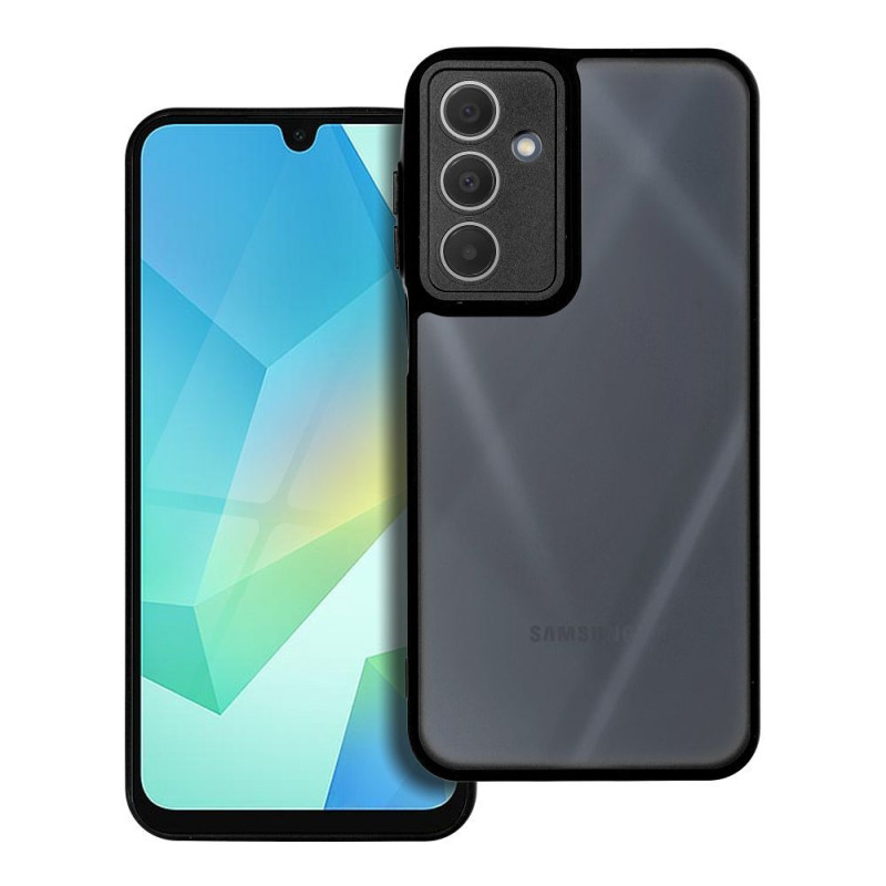 Viedtālruņa aizmugurējais vāciņš Samsung Galaxy A16 Variete Black