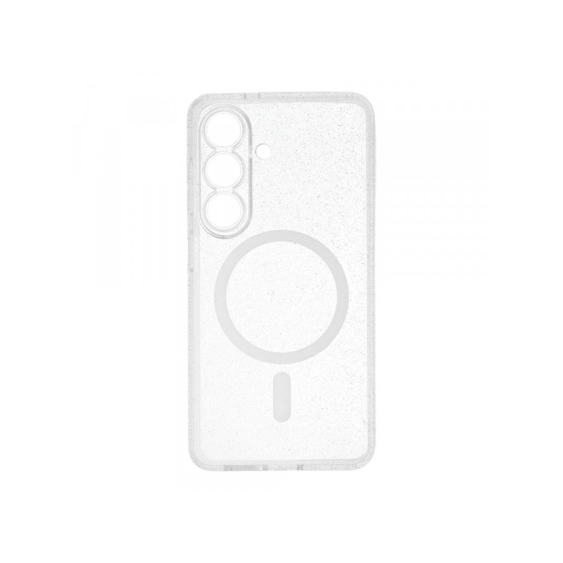 Viedtālruņa aizmugurējais vāciņš Samsung Galaxy S26 Glitter MagSafe Transparent
