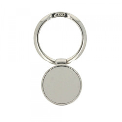Viedtālruņa pirkstu turētājs Ring mirror Silver