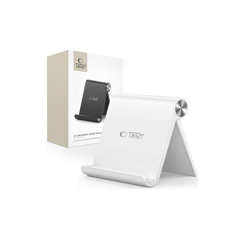 Viedierīces galda statīvs Smartphone stand Z1 White