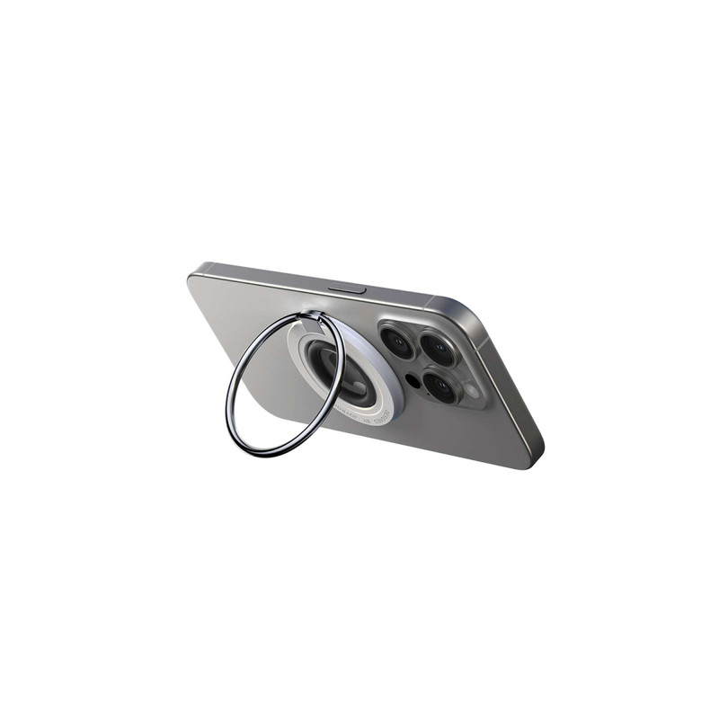 Viedtālruņa pirkstu turētājs JR-ZS383 MagSafe magnetic phone holder Black