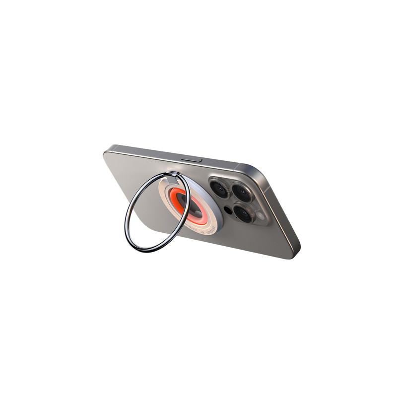 Viedtālruņa pirkstu turētājs JR-ZS383 MagSafe magnetic phone holder Orange