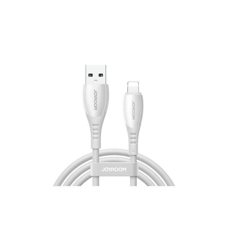 Kabelis S-A59 Vibrant Series 3A USB-A - Lightning cable 1.2m White