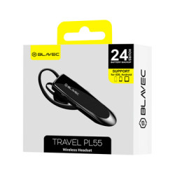 Mono Austiņa Wireless HeadsetTravel PL55 Black
