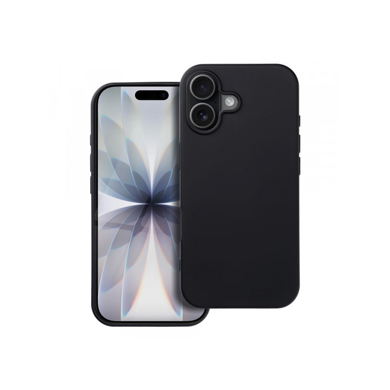 Viedtālruņa aizmugurējais vāciņš Apple iPhone 14 Silicon Black