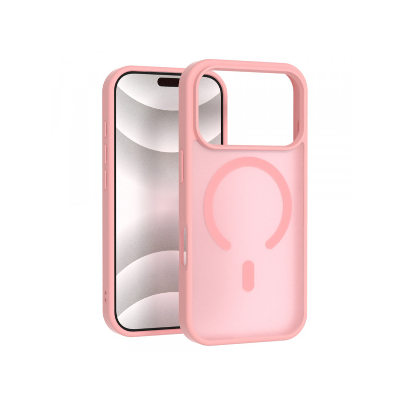 Viedtālruņa aizmugurējais vāciņš Apple iPhone 17 Pro Matte MagSafe Case Light Pink