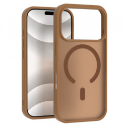Viedtālruņa aizmugurējais vāciņš Apple iPhone 16 Pro Matte MagSafe Case Brown