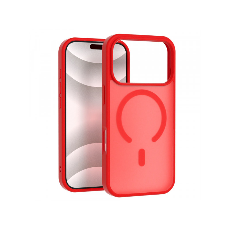 Viedtālruņa aizmugurējais vāciņš Apple iPhone 16 Pro Matte MagSafe Case Red