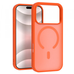 Viedtālruņa aizmugurējais vāciņš Apple Iphone 15 Matte MagSafe Case Orange