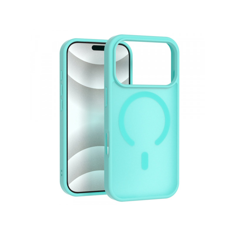 Viedtālruņa aizmugurējais vāciņš Apple iPhone 17 Pro Max Matte MagSafe Case Blue, Green
