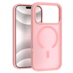 Viedtālruņa aizmugurējais vāciņš Apple iPhone 16 Pro Max Matte MagSafe Case Pink