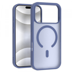 Viedtālruņa aizmugurējais vāciņš Apple iPhone 15 Pro Matte MagSafe Case Grey, Lavanda