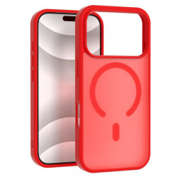 Viedtālruņa aizmugurējais vāciņš Apple iPhone 14 Matte MagSafe Case Red