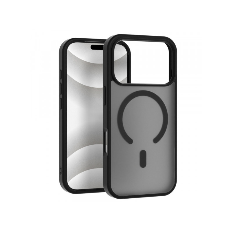 Viedtālruņa aizmugurējais vāciņš Apple iPhone 11 Matte MagSafe Case Black