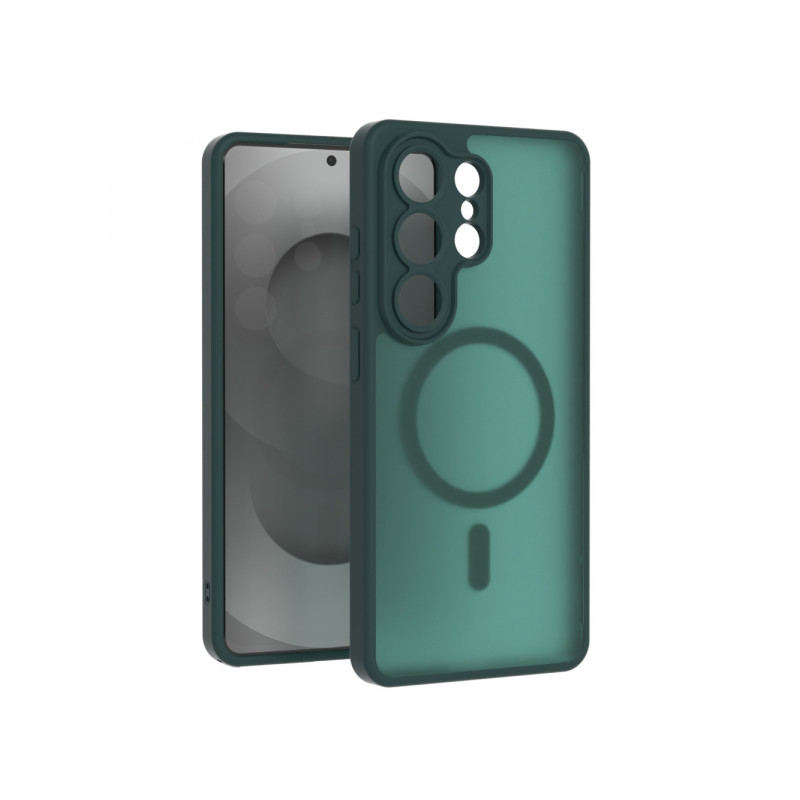 Viedtālruņa aizmugurējais vāciņš Samsung Galaxy S26 Plus Matte MagSafe Case Green