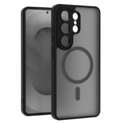 Viedtālruņa aizmugurējais vāciņš Samsung Galaxy A57 Matte MagSafe Case Black
