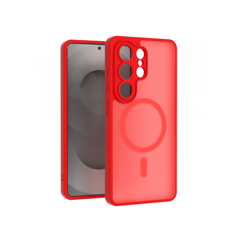 Viedtālruņa aizmugurējais vāciņš Samsung Galaxy A57 Matte MagSafe Case Red