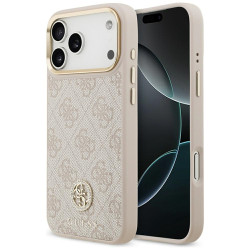 Viedtālruņa aizmugurējais vāciņš Apple iPhone 17 Pro Max Logo Strass 4G Pink