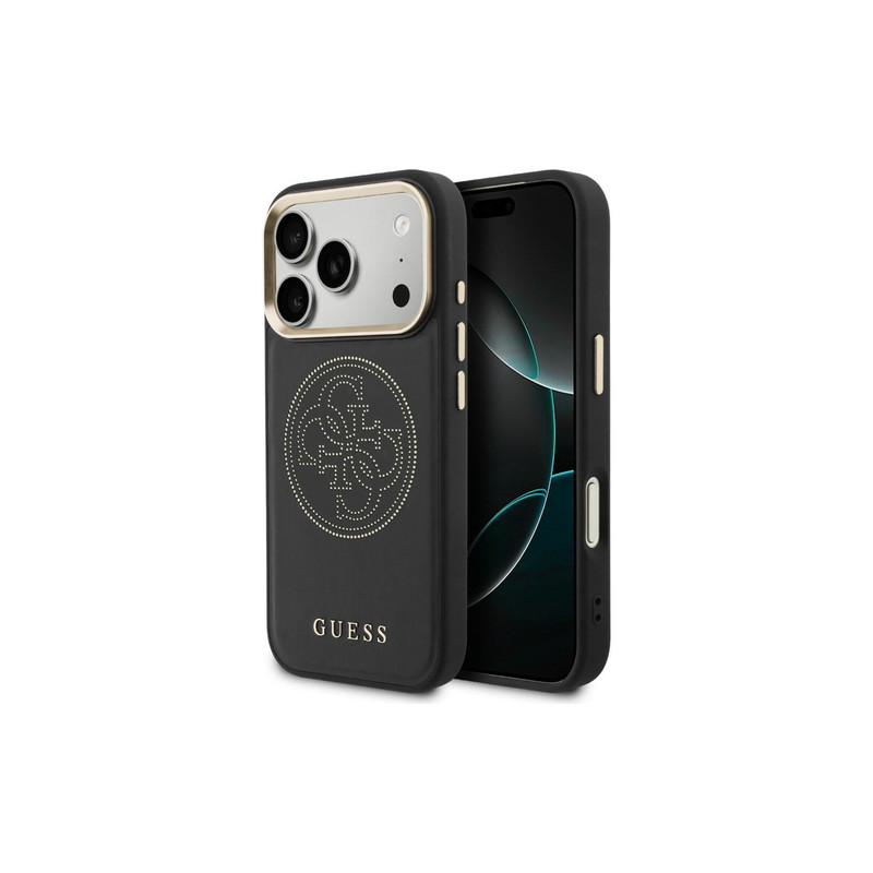Viedtālruņa aizmugurējais vāciņš Apple iPhone 17 Pro Max Perforated 4G Mag Black