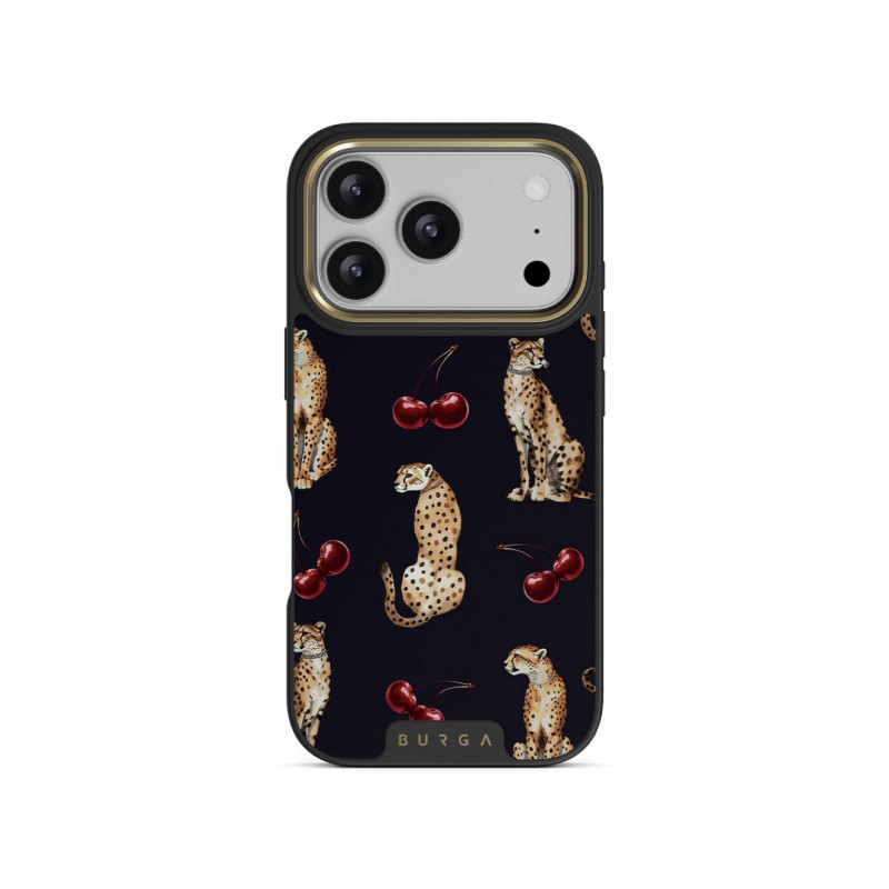 Viedtālruņa aizmugurējais vāciņš Apple iPhone 17 Pro Max Elite Gold MagSafe Cougar Mixed