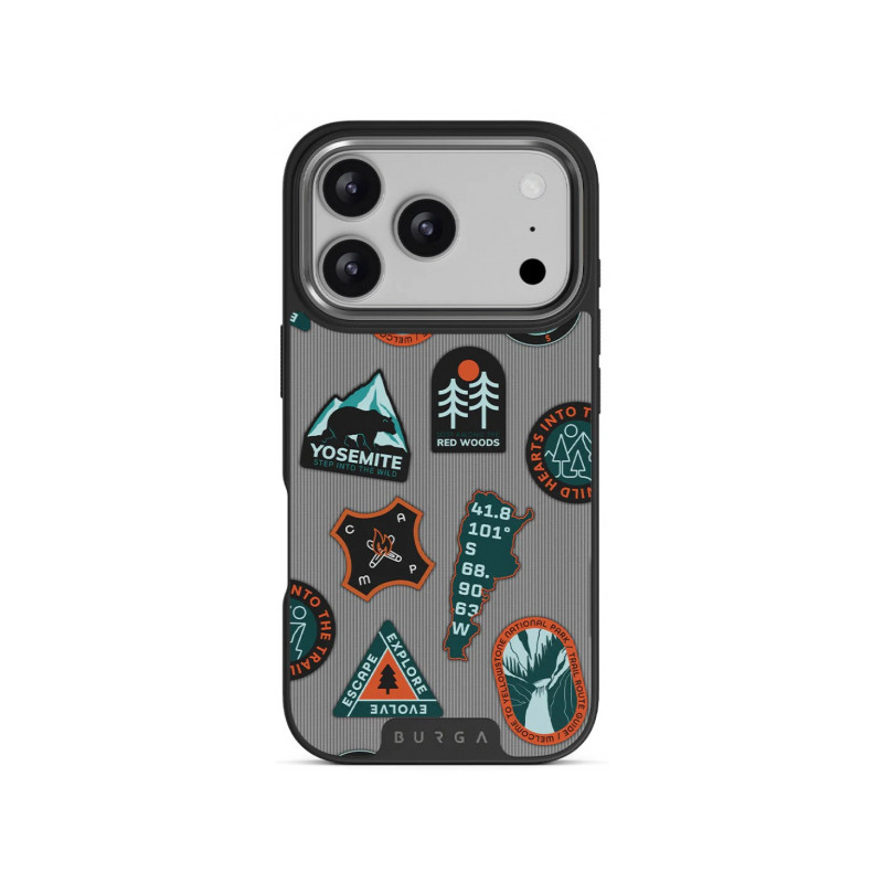 Viedtālruņa aizmugurējais vāciņš Apple iPhone 17 Pro Max Elite Gunmetal MagSafe Basecamp Mixed