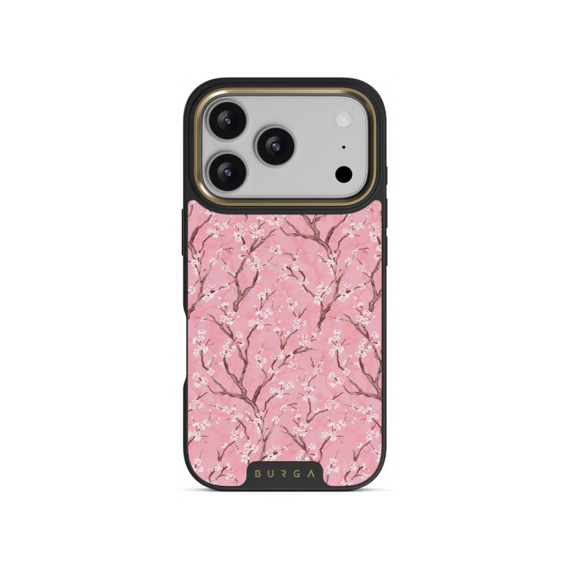 Viedtālruņa aizmugurējais vāciņš Apple iPhone 17 Pro Max Elite Gold MagSafe Sakura Mixed