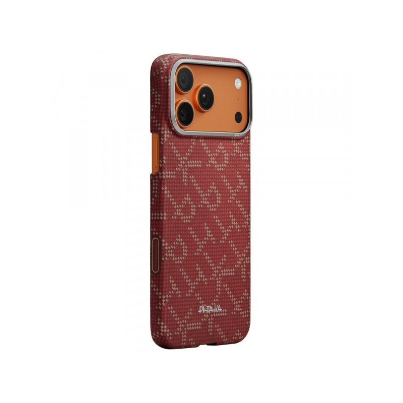 Viedtālruņa aizmugurējais vāciņš Apple iPhone 17 Pro Max Ultra-Slim MagSafe Red
