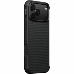 Viedtālruņa aizmugurējais vāciņš Apple iPhone 17 Pro Aramid ProGuard MagSafe Black
