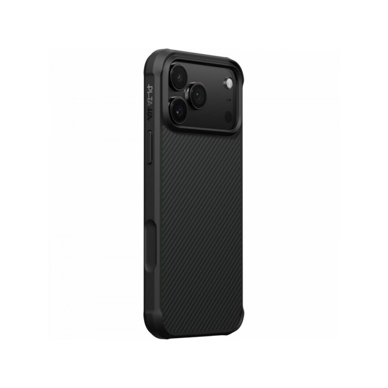 Viedtālruņa aizmugurējais vāciņš Apple iPhone 17 Pro Aramid ProGuard MagSafe Black