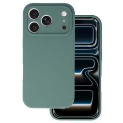 Viedtālruņa aizmugurējais vāciņš Apple iPhone 17 Silicone Lite Dark Green