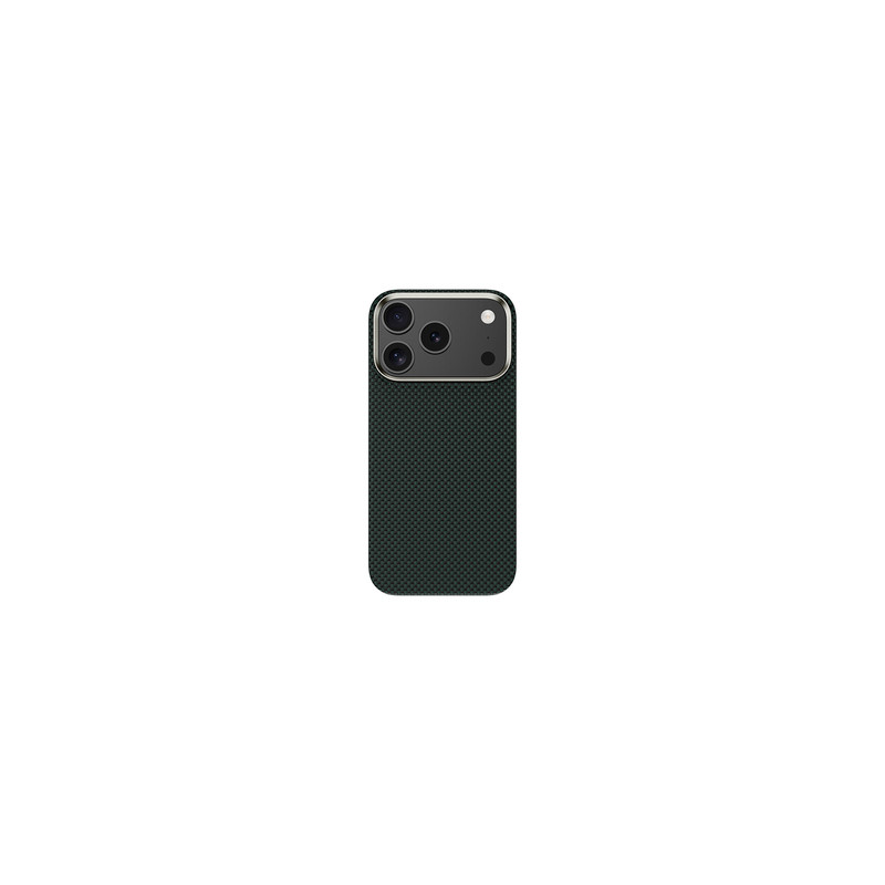 Viedtālruņa aizmugurējais vāciņš Apple iPhone 17 Pro Mag Armor Tint Kevlar Dark Green
