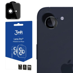 Viedtālruņa kameras aizsargstikls Apple iPhone 16E Lens Pro Black