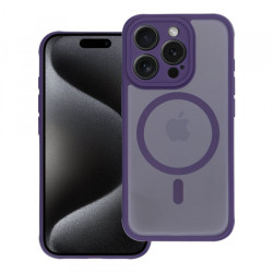 Viedtālruņa aizmugurējais vāciņš Apple iPhone 11 Full matte mag Transparent, Violet