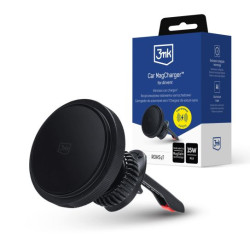 Viedtālruņa turētājs automašīnai Car MagCharger™ for Airvent 15W Black