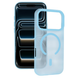 Viedtālruņa aizmugurējais vāciņš Samsung Galaxy S25 Ultra Mist Matte Mag Blue, Transparent