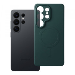 Viedtālruņa aizmugurējais vāciņš Samsung Galaxy S26 Ultra Mag Cover Dark Green