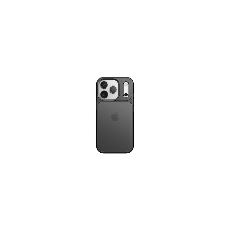 Viedtālruņa aizmugurējais vāciņš Apple iPhone 17 Pro Max Guard Touch Lens Protection Black, Transparent